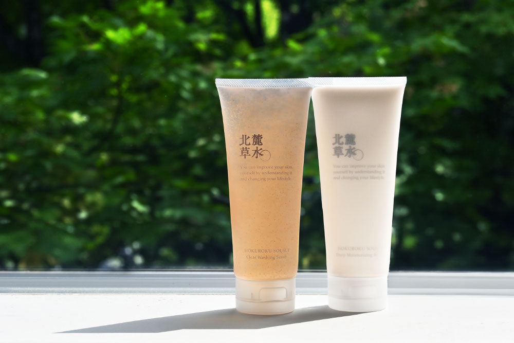 潤う肌、やわらかな肌に。スクラブ&マスク、リニューアル。