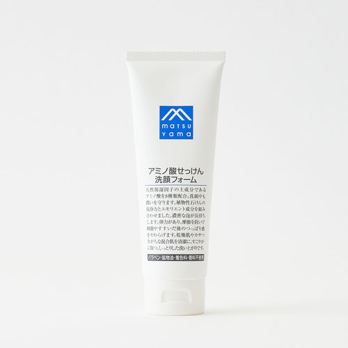 Face washing foam with amino acid soap