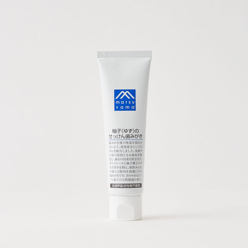 Yuzu soap-based toothpaste