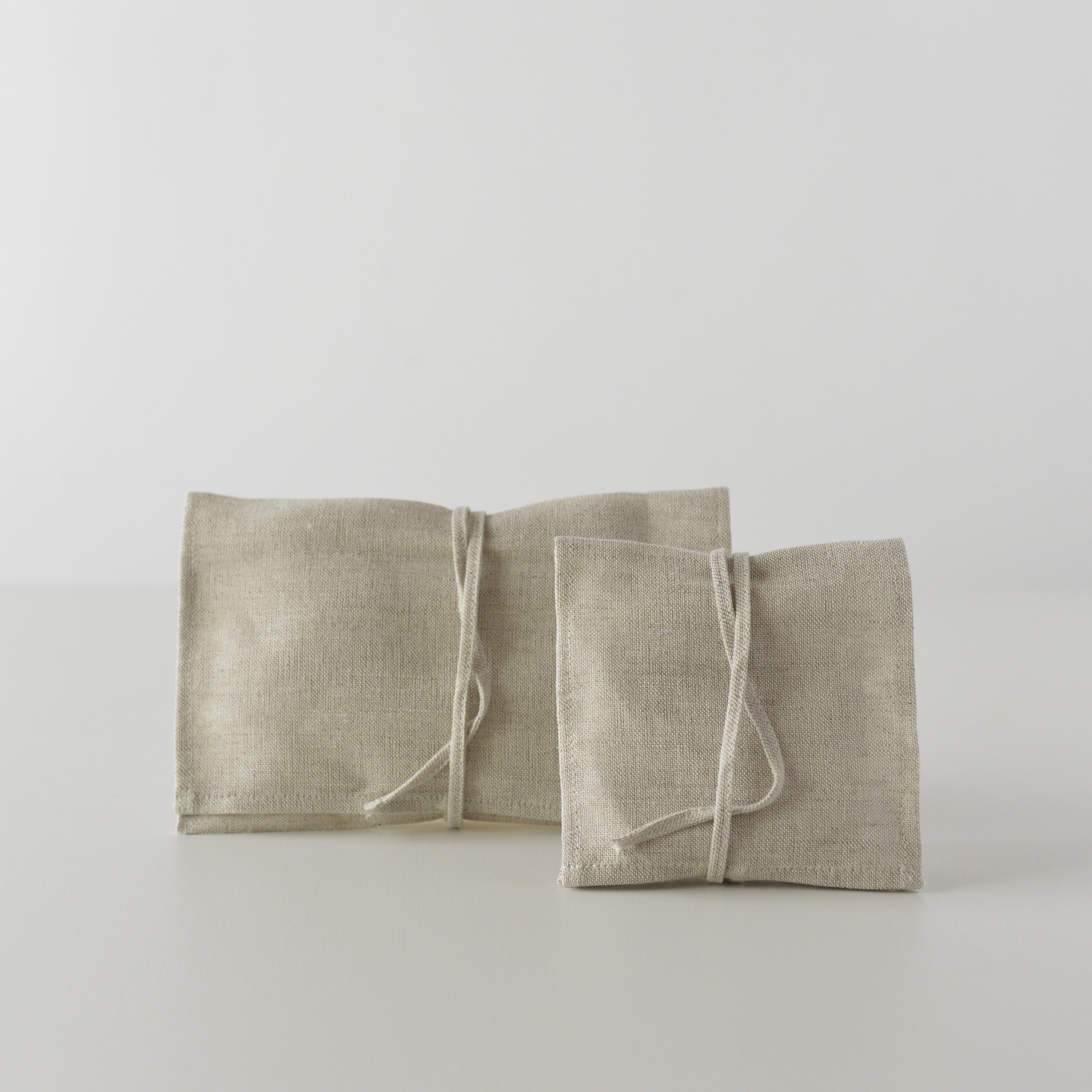 Linen drawstring online bags