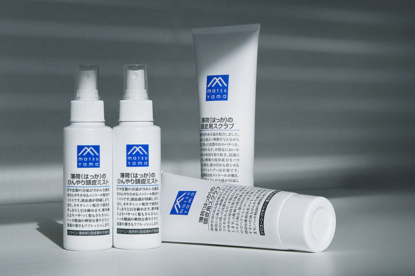 Mマークシリーズ 春夏限定「薄荷」<br>「頭皮用スクラブ」「頭皮ミスト」先行販売