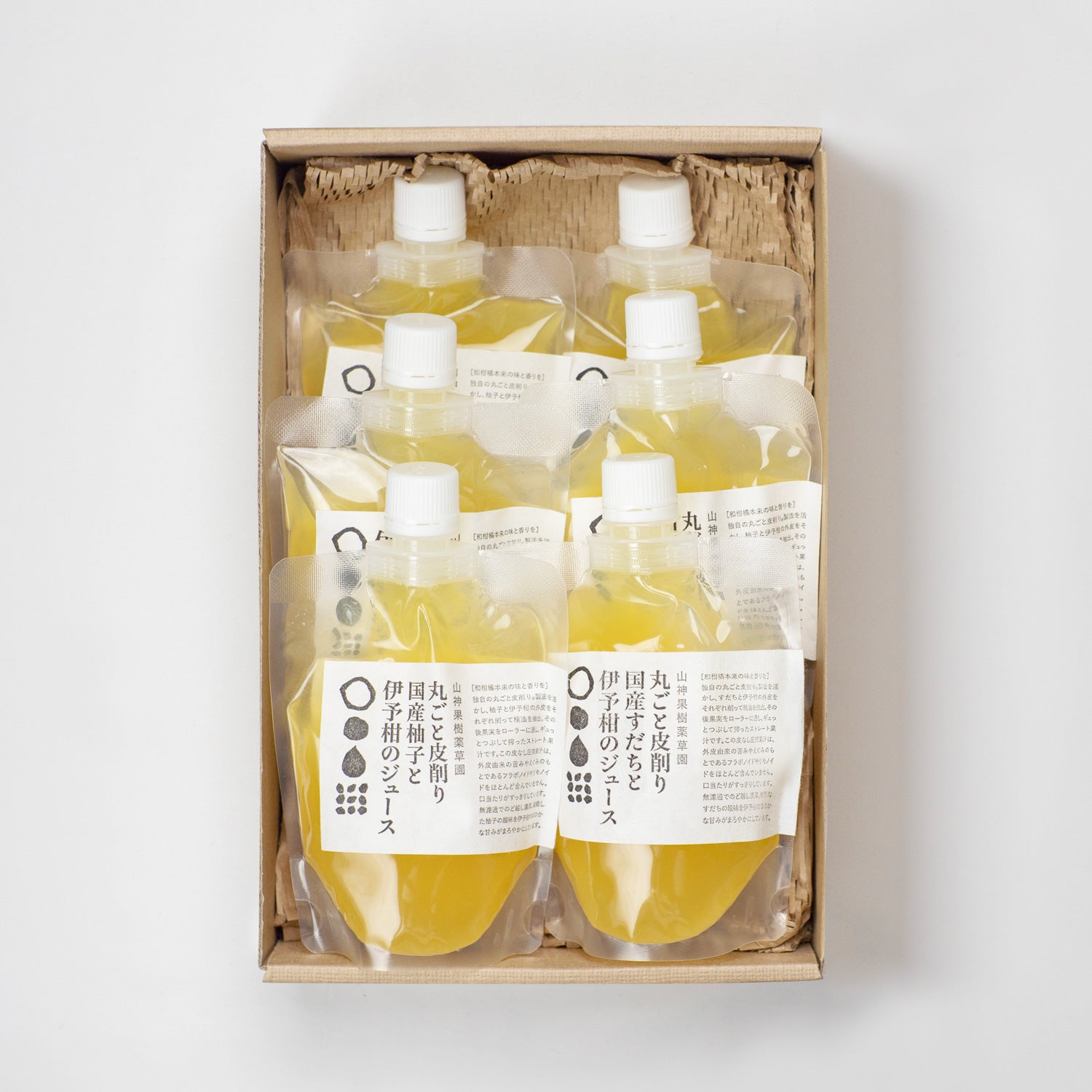 Summer Gifts and Orders Juice of Japanese citrus fruits with a
