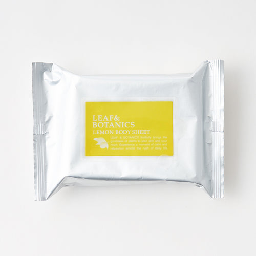 【春夏限定】ボディシート　レモン