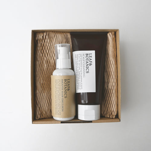 gifts of Scalp cleanser and Smooth hair emulsion