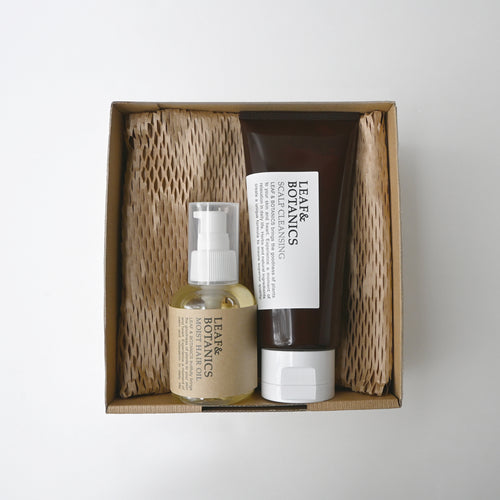 gifts of Scalp cleanser and Moist hair oil