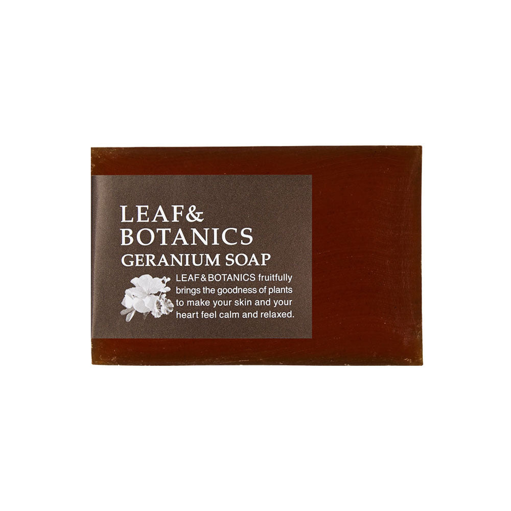 50％OFFアウトレット】LEAF&BOTANICS マザーソープ ゼラニウム