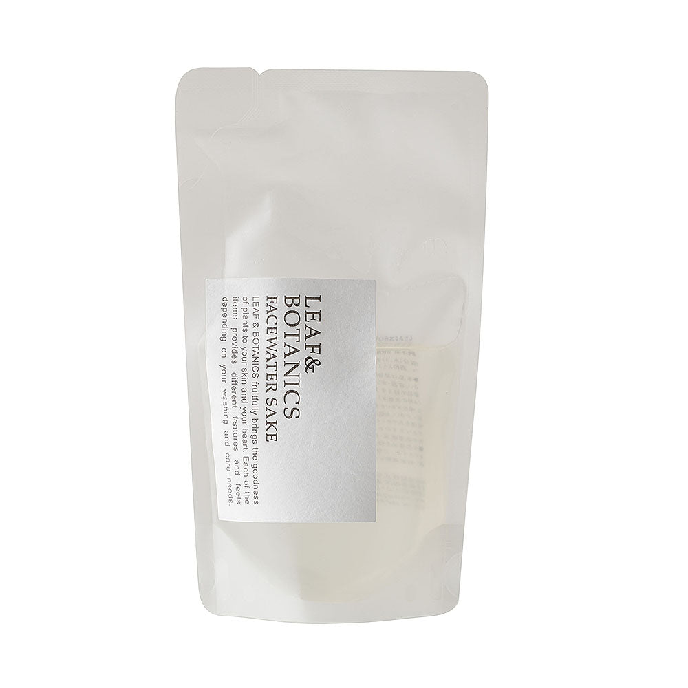 【アメニティ検討用】LEAF＆BOTANICS フェイスウォーター 純米酒